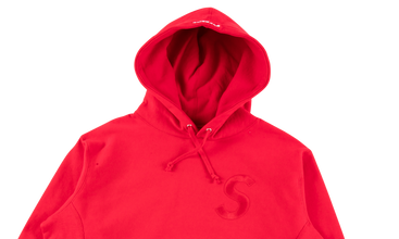 Tonal S Logo Hooded Sweatshirt