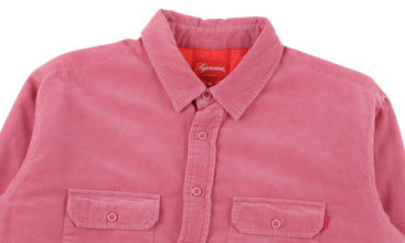 Corduroy Quilted Shirt 