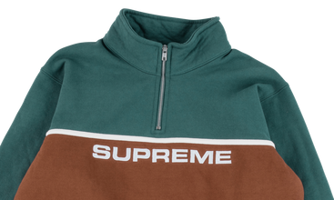 2-Tone Half Zip Sweatshirt