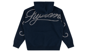 Rhinestone Script Hoodie 