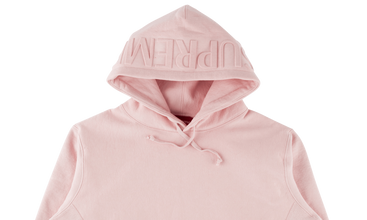 Embossed Logo Hooded Sweatshirt 