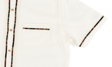 S/S Band Collar Shirt 