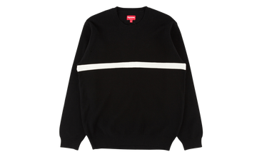 Split Pique Crewneck 