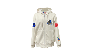 Dallas Mavericks Lightweight Vegan Zip Up Hooded Jacket 