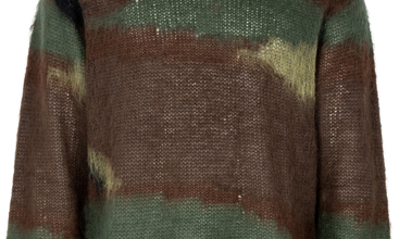 Junya Watanabe Brushed Camo Sweater 