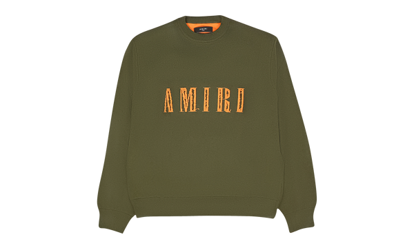 Cut Away Logo Crew Hoodie "Military"