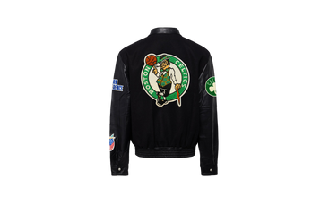 Boston Celtics Wool Leather Jacket 