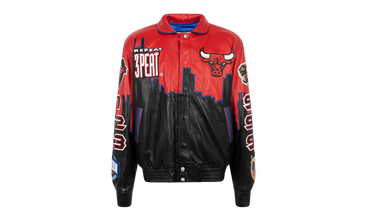Bulls 3Peat Leather Jacket