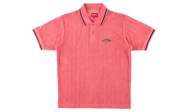 Cable Knit Terry Polo "SS 18"