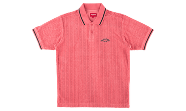 Cable Knit Terry Polo 