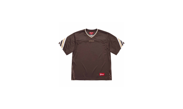 Jacquard Rib Football Jersey "FW24 Brown"