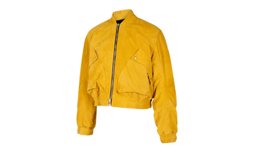 Suede Bomber Jacket 