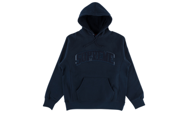 Tent Leather Arc Logo Hooded Sweatshirt 