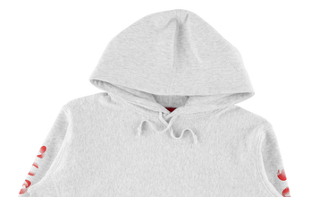 Gradient Sleeve Hooded Sweatshirt 