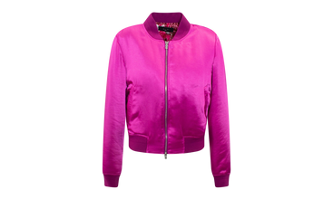 Satin Bomber Jacket 