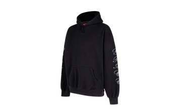 Patches Spiral Hooded Sweatshirt 