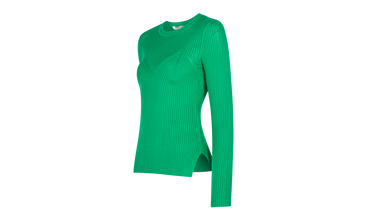 RIB KNIT SWEATER 