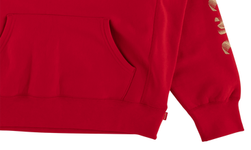 Gradient Sleeve Hooded Sweatshirt 