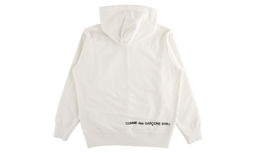 CDG Split Box Logo Hooded Sweatshirt 