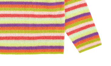 Stripe Mohair Sweater 