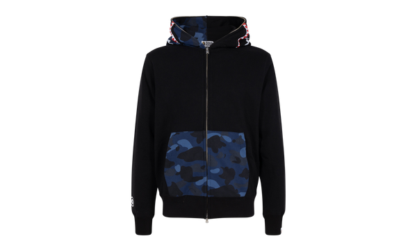 Color Camo Shark Full Zip Hoodie