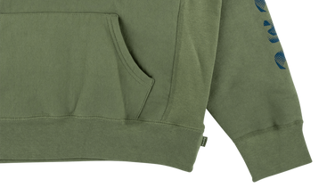 Gradient Sleeve Hooded Sweatshirt 
