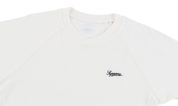 Striped Terry Raglan Top