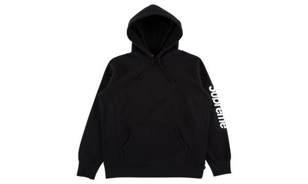 Sleeve Patch Hooded Sweatshirt