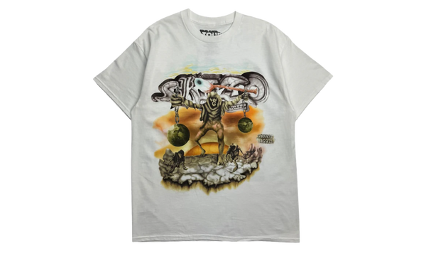 SOUTH AMERICA SKITZO TEE "White"