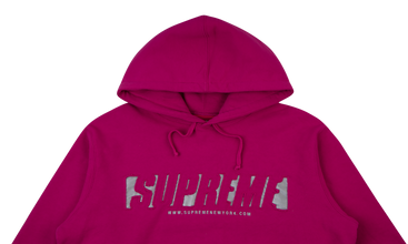 Reflective Cutout Hoodie 