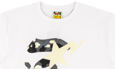 City Camo Ape Face On Bapesta Tee