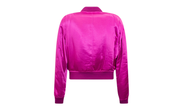Satin Bomber Jacket 