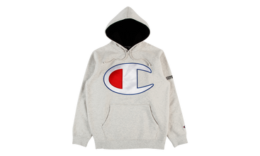 Champion Satin Logo Hooded Sweatshirt