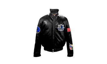 Dallas Mavericks Full Leather Puffer Jacket 