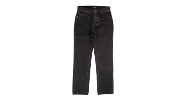 Cropped Straight Stack Jeans 