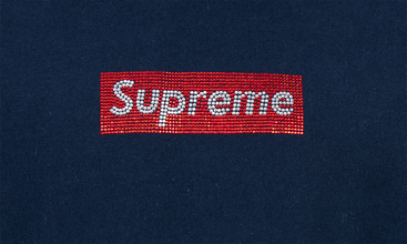 Swarovski Box Logo Hoodie 