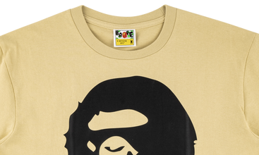 Bicolor Big Ape Head Tee