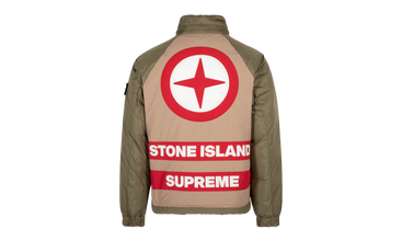 Supreme Stone Island Reversible Down Puffer Jacket 