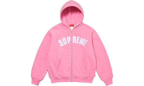 Arc Thermal Zip Up Hooded Sweatshirt "FW 24 Pink"