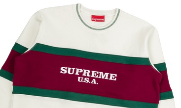 Center Stripe Crewneck