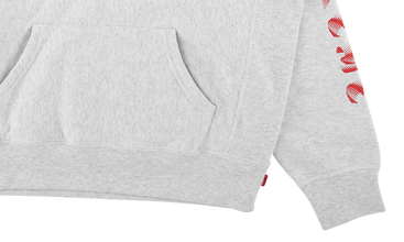 Gradient Sleeve Hooded Sweatshirt 