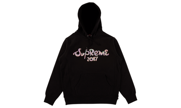 Brush Logo Hooded Sweatshirt