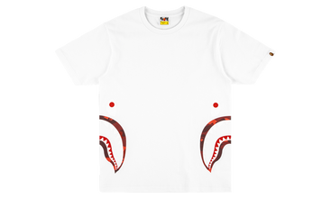 Color Camo Side Shark Tee