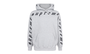 Raised Embroidery Hoodie 