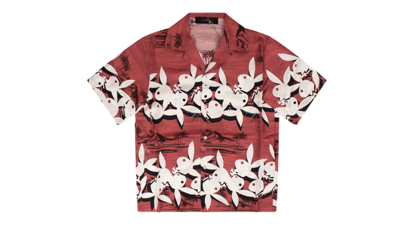 Playboy Aloha Shirt "Red"