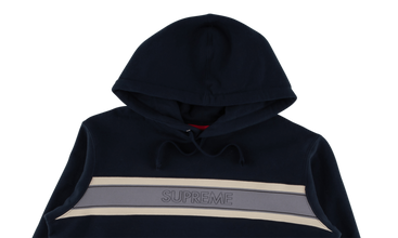 Chest Stripe Logo Hoodie 