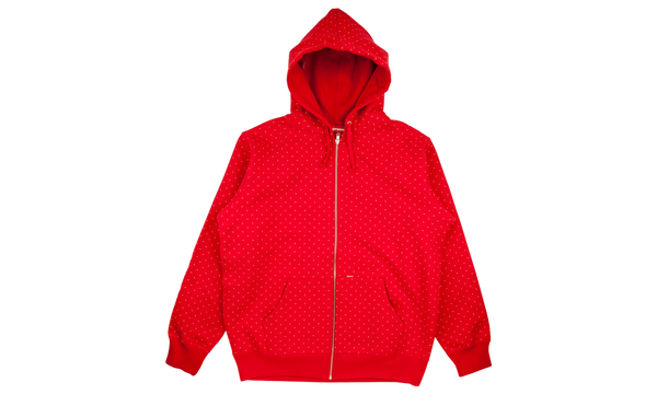 Polka-Dot Hooded Pullover