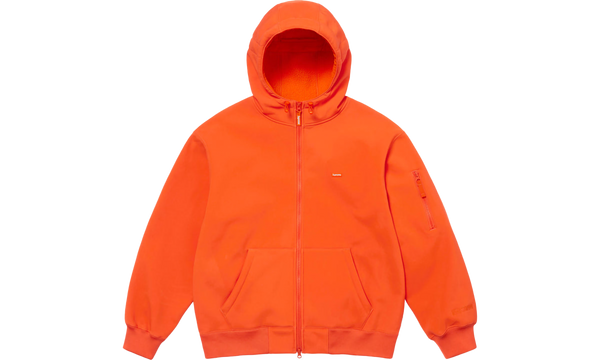 WINDSTOPPER® Zip Up Hooded Sweatshirt "FW 24 Orange"