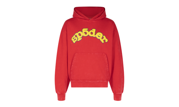 Sp5der OG Logo Hoodie "Red"