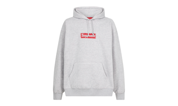 Supreme Inside Out Box Logo Hooded Sweatshirt "Heather Grey"